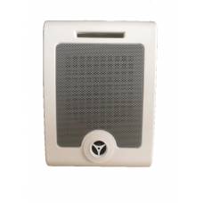 Boxa Profesionala Pasiva Wvngr, Putere Muzicala 15 W, Sensibilitate 90 Db, Frecventa 45 Hz - 20 Khz, Alimentare 100 V, Impedanta 8 Ω , Design Clasic, Culoare Alb