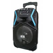Boxa Profesionala Portabila Activa Jrh , Bluetooth , Usb , Tf Card , Display Digital , Intrare Microfon Jack 6,5 Mm