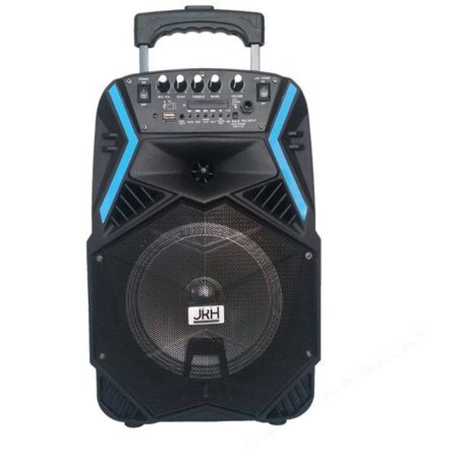 Boxa Profesionala Portabila Klausstech, Putere 300 W, Sistem Karaoke, Display Digital, Conectivitate Bluetooth, Port Usb, Slot Sd Card, Aux In, Negru