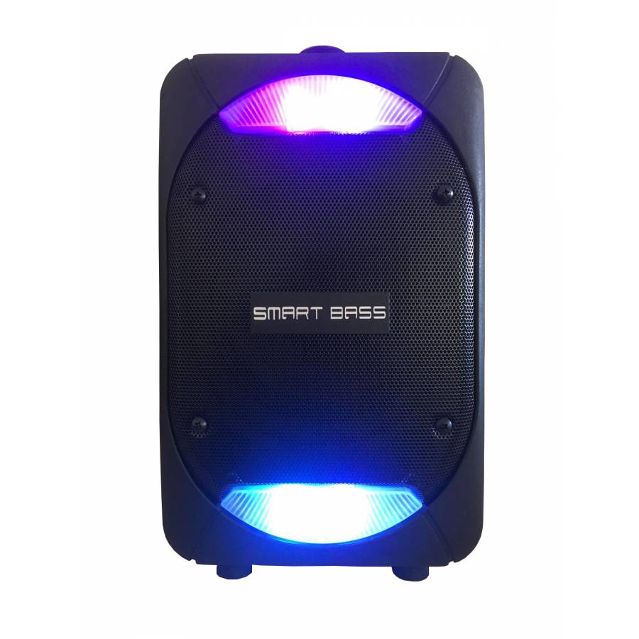 Boxa Profesionala Portabila, Putere 150 W, Display Led, Microfon Inclus, Telecomanda Inclusa, Conectivitate Bluetooth, Port Usb, Slot Card Sd, Radio Fm, Aux In, Frecventa 45 Hz - 20 Khz, Negru