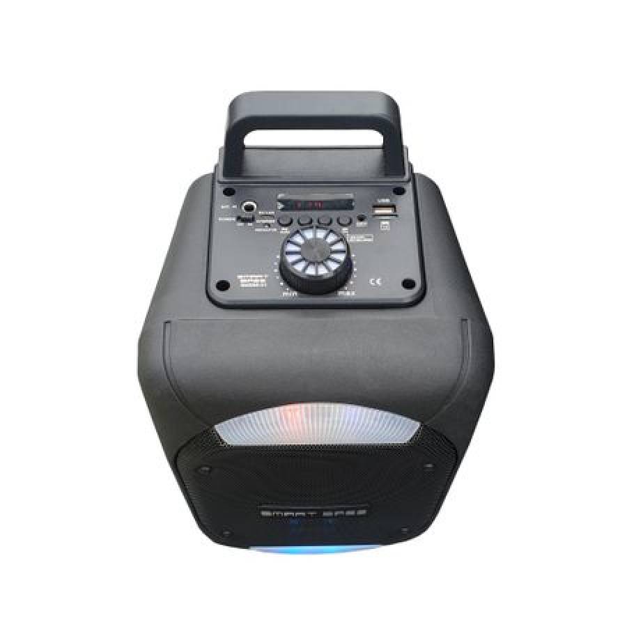 Boxa Profesionala Portabila, Putere 150 W, Display Led, Microfon Inclus, Telecomanda Inclusa, Conectivitate Bluetooth, Port Usb, Slot Card Sd, Radio Fm, Aux In, Frecventa 45 Hz - 20 Khz, Negru