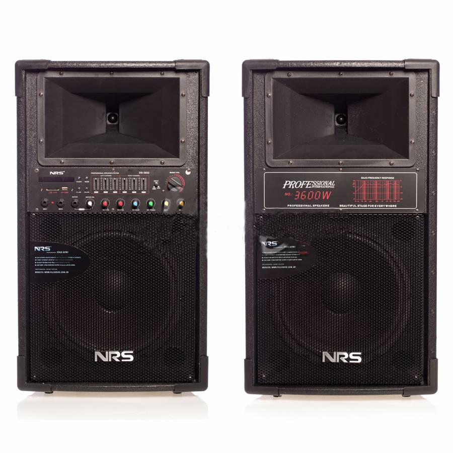 Boxe Active Profesionale Vlliodor , Putere 650 W , Microfon Wireless , Karaoke , Conectivitate Prin Functie Bluetooth , Port Usb , Incinta Lemn , Cablu De Legatura , Radio Fm , Culoare Negru