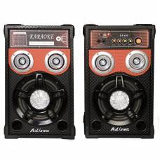 Boxe  Audio Active Profesionale Ailiang ,usb/ Sd/radio Fm, Aux, Negre, Doua Mufe Jack Pentru Microfon 6.3mm .