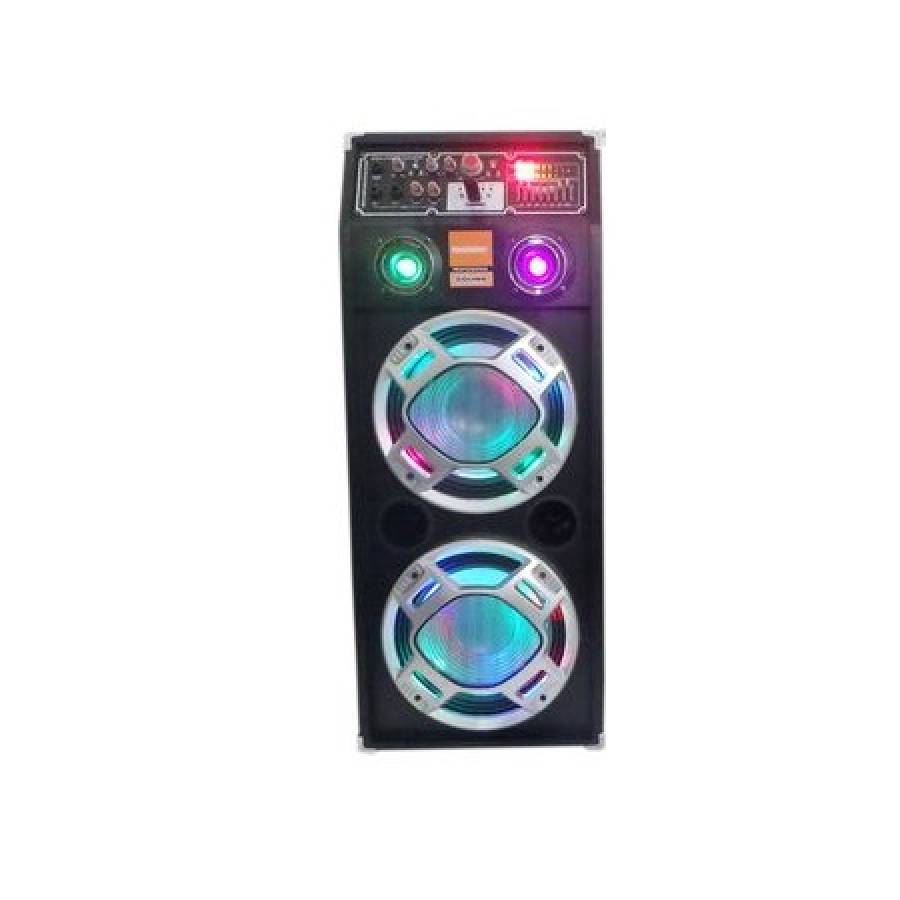 Boxe Audio Profesionale, Egalizator Pe 7 Benzi, Sistem Karaoke, Putere 600 W, Lumini Rgb, Conectivitate Bluetooth, Port Usb, Slot Sd Card, Aux In, Fm Radio, Raspuns In Frecventa 50 Hz - 18 Khz, Negru