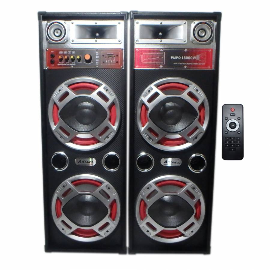 Boxe  Cu Statie Active 440 W , Bluetooth , Usb , Sd Card , Radio , Karaoke , Telecomanda