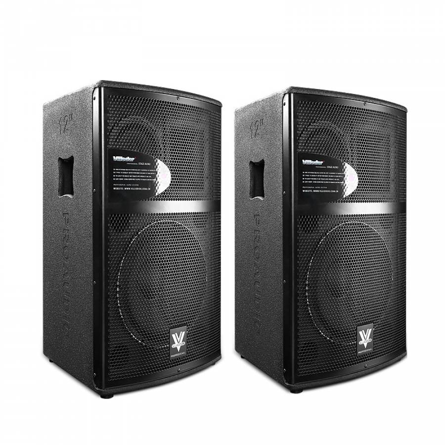 Boxe Pasive Vlliodor Nrs , Putere  2 X 360 W , Bass Puternic , Incinta Din Lemn , Impendanta 6 Ohmi , Conectare Speak In + Speak Out , Culoare Negru