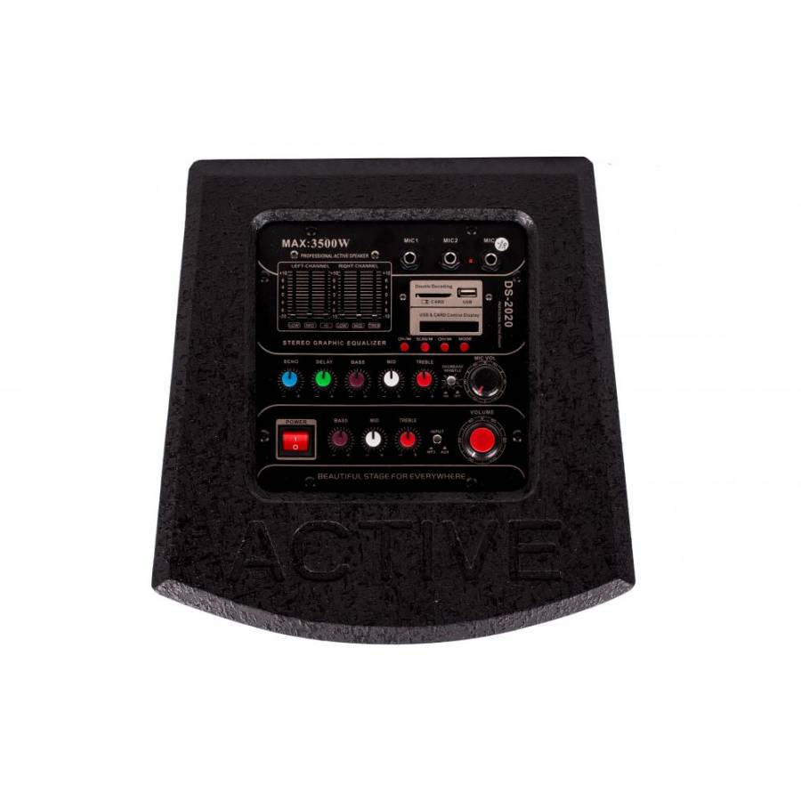 Boxe Profesionale Audio Vlliodor Nrs , Putere 920 W , Conectare Prin Bluetooth , Port Usb , Sd Card , Microfon Inclus , Aux In , Afisaj Lcd , Culoare Negru