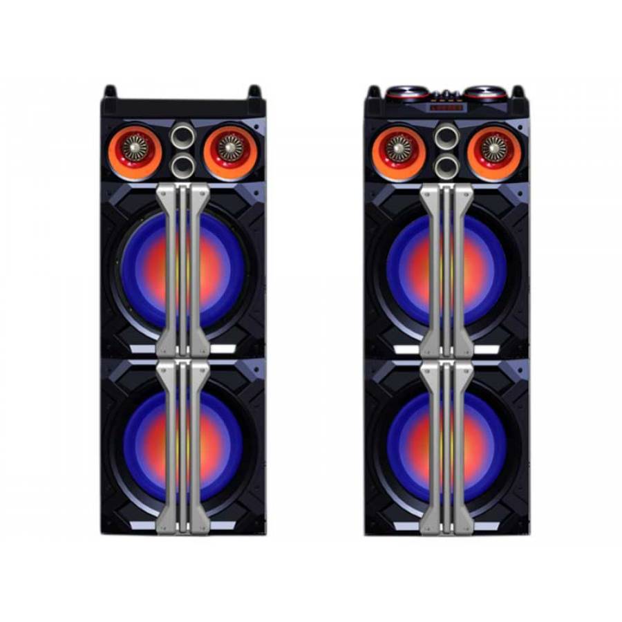 Boxe Profesionale Klausstech , Cu Bluetooth , Usb , Card Sd , Intrare Aux , Joc De Lumini Disco , Radio Fm