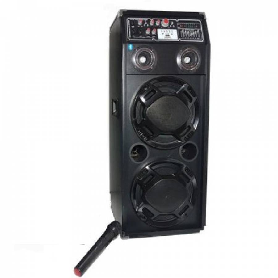 Boxe Profesionale Klausstech, Dj Effect Cu Microfon Wireless, Sistem Karaoke, Port Usb, Slot Sd Card, Putere Maxima 2 X 180 W, Frecventa 50 - 60 Hz, Negru
