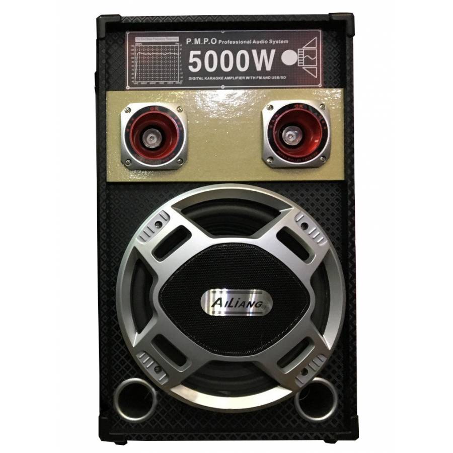 Boxe Profesionale Klausstech , Putere 100w, Conectare Prin Functia Bluetooth , Radio Fm, Port Usb, Card Sd , 2  Intrari Jack Microfon 6,3 Mm