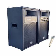 Boxe Profesionale Klausstech, Putere 720W Max, Bluetooth, Usb, Sd Card, Radio Fm