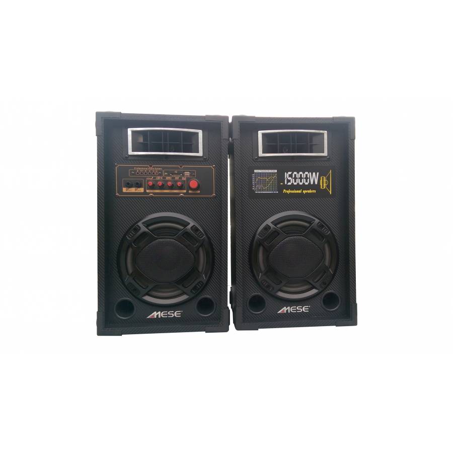 Boxe Profesionale Mese Active ,port  Usb, Sd Card, Radio Fm, Putere  300w , Conectivitate Bluetooth , Putere Max 150 W , 4 Ohmi , Design Pe 2 Cai , Negru