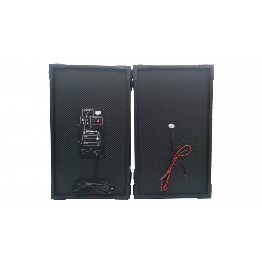 Boxe Profesionale Mese Active ,port  Usb, Sd Card, Radio Fm, Putere  300w , Conectivitate Bluetooth , Putere Max 150 W , 4 Ohmi , Design Pe 2 Cai , Negru