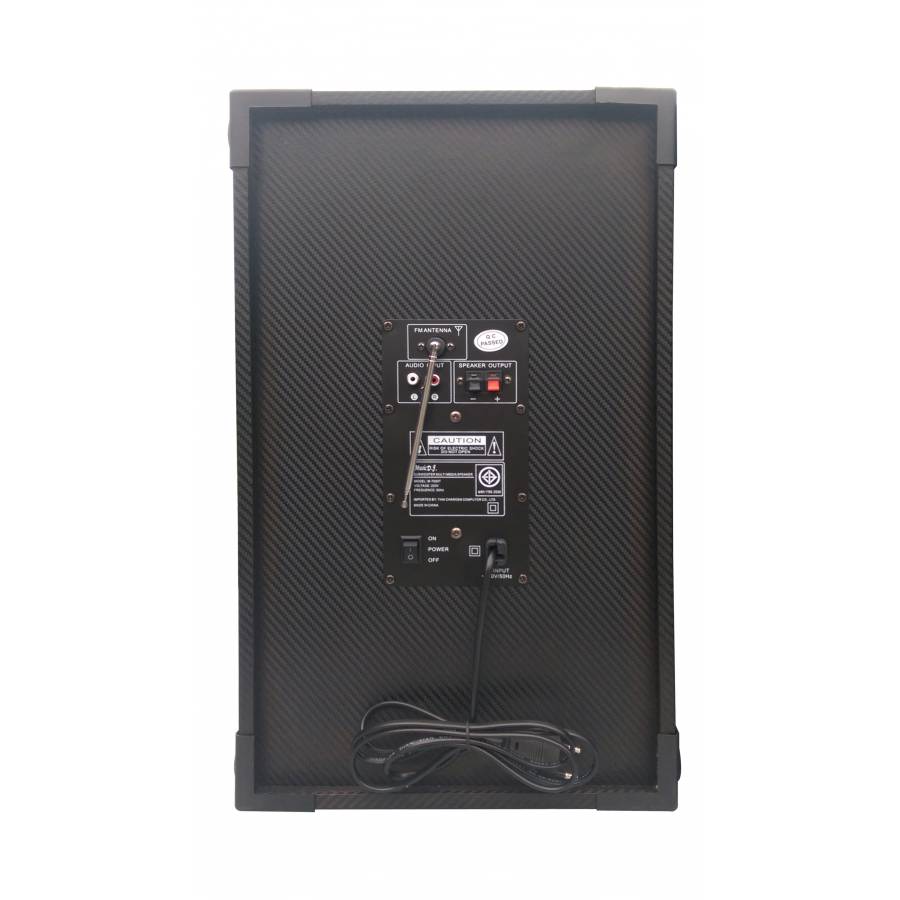 Boxe Profesionale Mese Active ,port  Usb, Sd Card, Radio Fm, Putere  300w , Conectivitate Bluetooth , Putere Max 150 W , 4 Ohmi , Design Pe 2 Cai , Negru