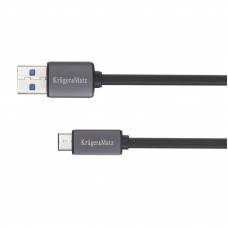 Cablu De Date Usb 3.0 Type C, Lungime Cablu 1 M, Viteza Transfer Date De 5gbps, Design Ergonomic, Negru
