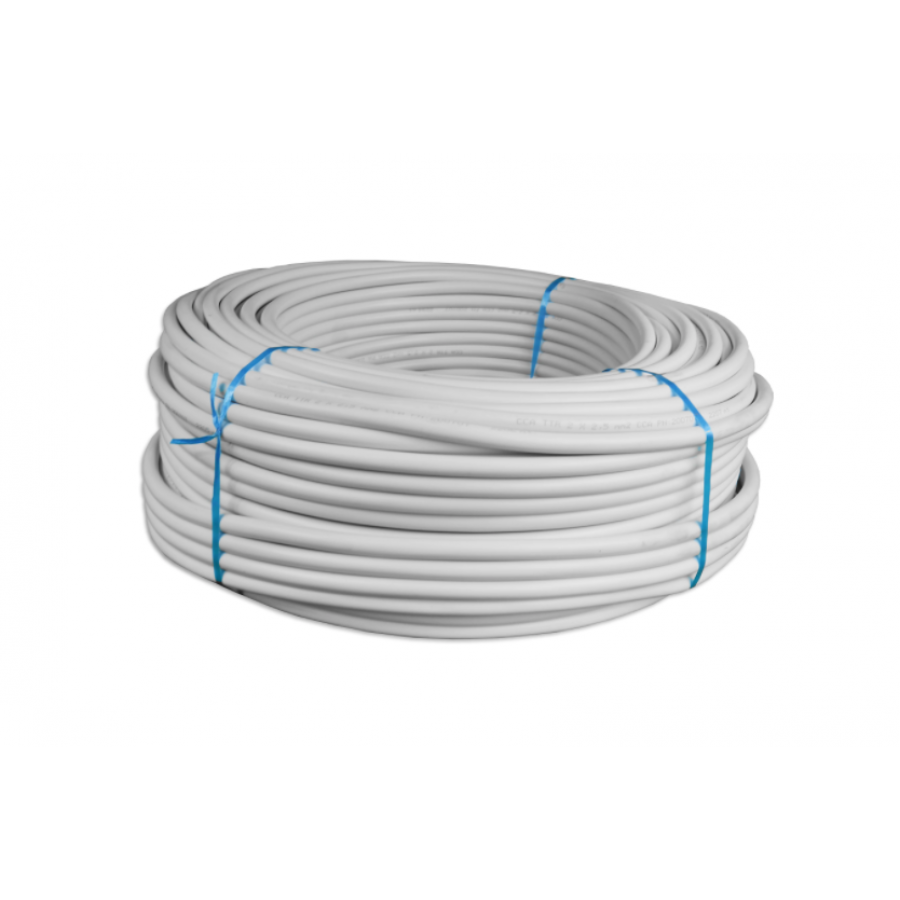 Cablu Electric Klausstech, 3x1.5 Mm, Lungime 100m, Myym,  300/500v, Usor De Utilizat, Gri