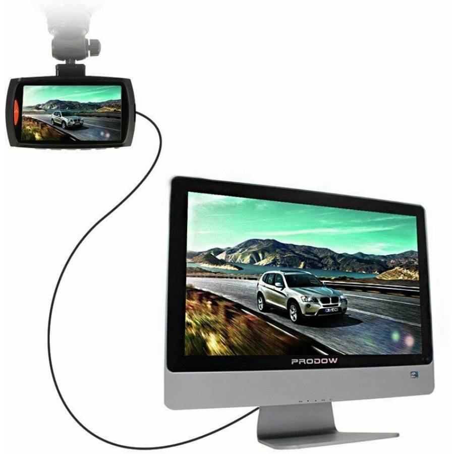 Camera Auto Cu Functie Full Hd Klausstech, Rezolutie 1080p, Display Lcd 2,7 Inch, Design Modern, Negru