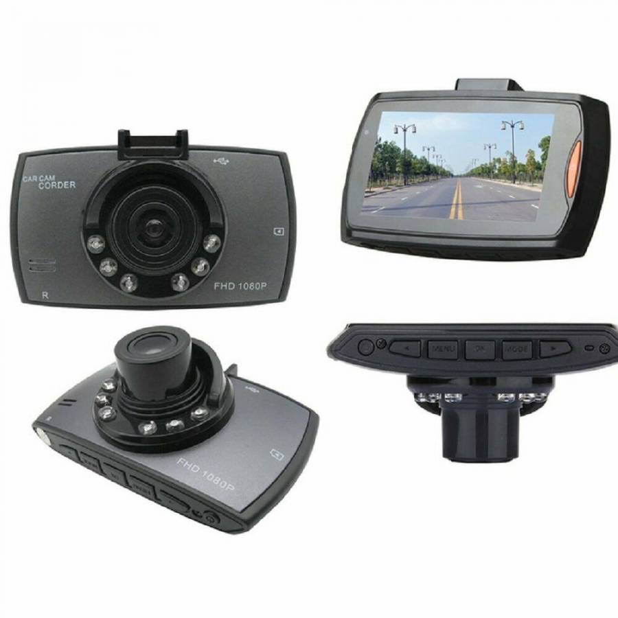 Camera Auto Cu Functie Full Hd Klausstech, Rezolutie 1080p, Display Lcd 2,7 Inch, Design Modern, Negru