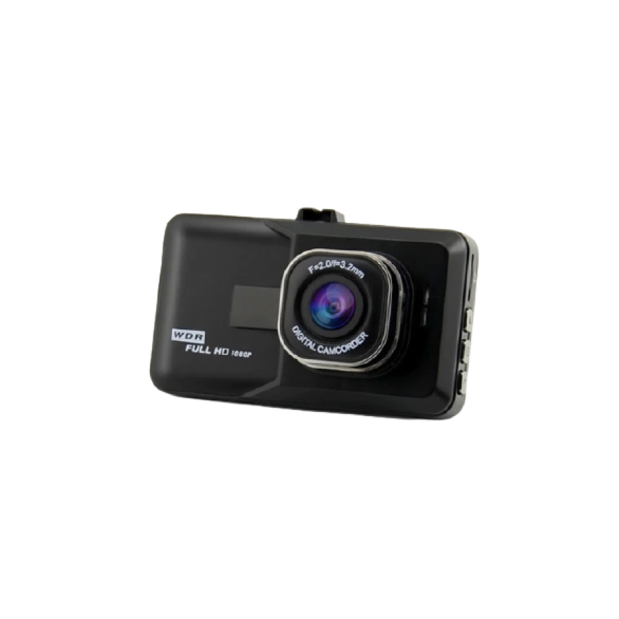 Camera Auto De Bord Klausstech, Full-hd 1080p, G Senzor, Hdmi, Display De 3inch, 1.3mpx, Design Modern, Unghi De Filmare 170 Grade, Zoom Digital 4x, Negru