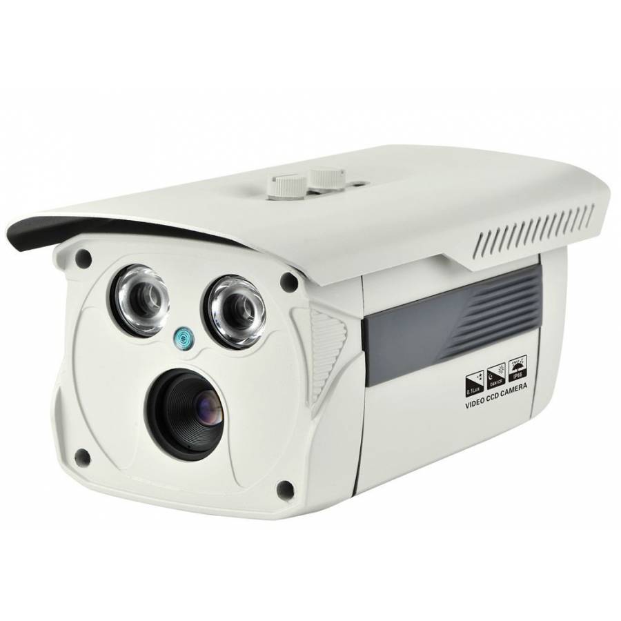 Camera .  De Supraveghere Ccd , 2 Ir Led  , Rezolutie 1024 X 800 , Claritate 520 Tvl