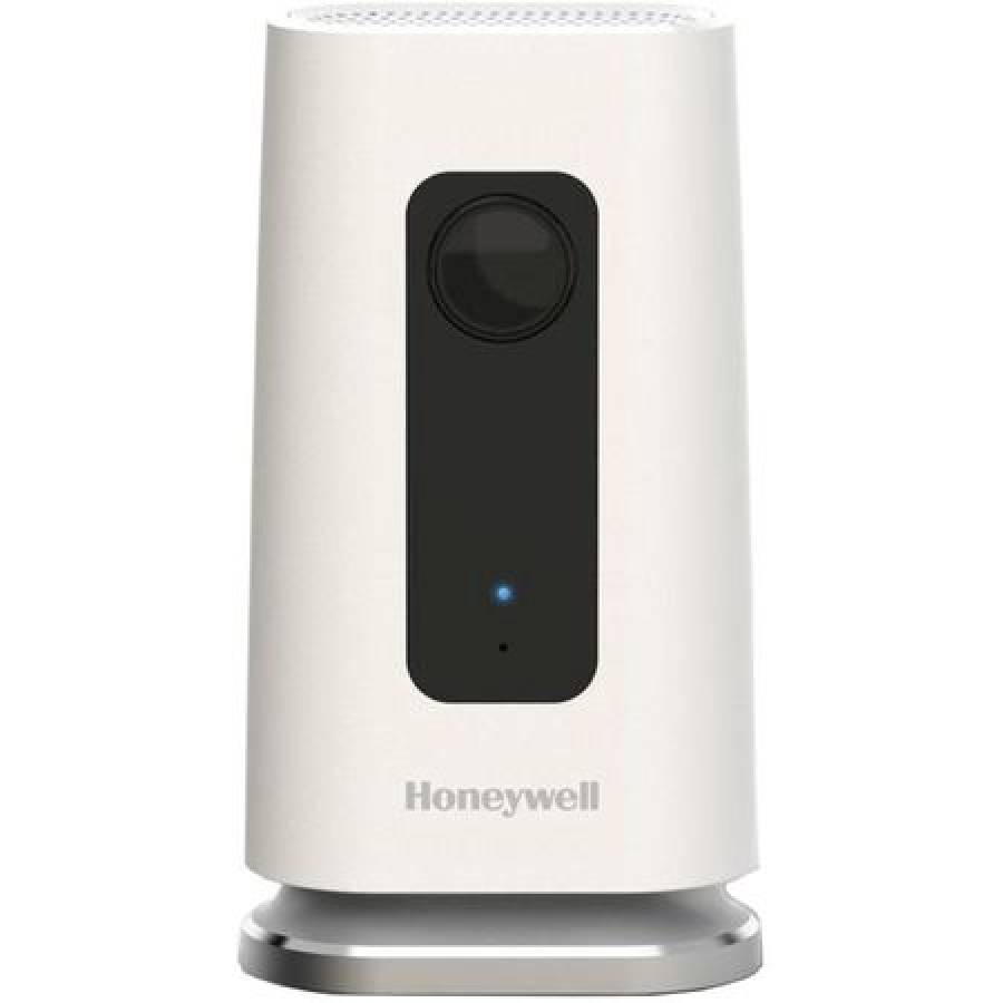 Camera De Supraveghere Pentru Interior/exterior Cu Wifi Lyric C1 , Honeywell ,  Zoom Digital X5 , Rezolutie Video 720p , Functie Geofencing , Functie Salvare In Cloud , Functie Backup Extensibila , Alb