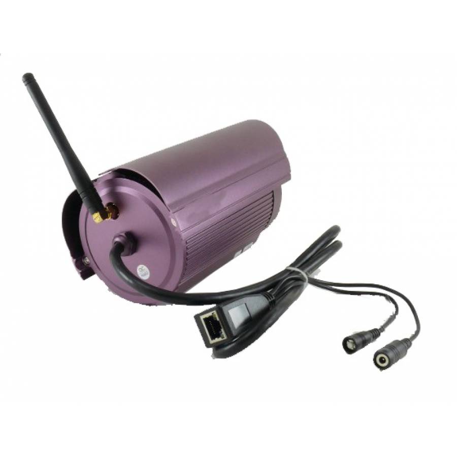 Camera . De Supraveghere Wireless Ip , Si Iesire Ethernet Pe Fir , Ir Night Vision