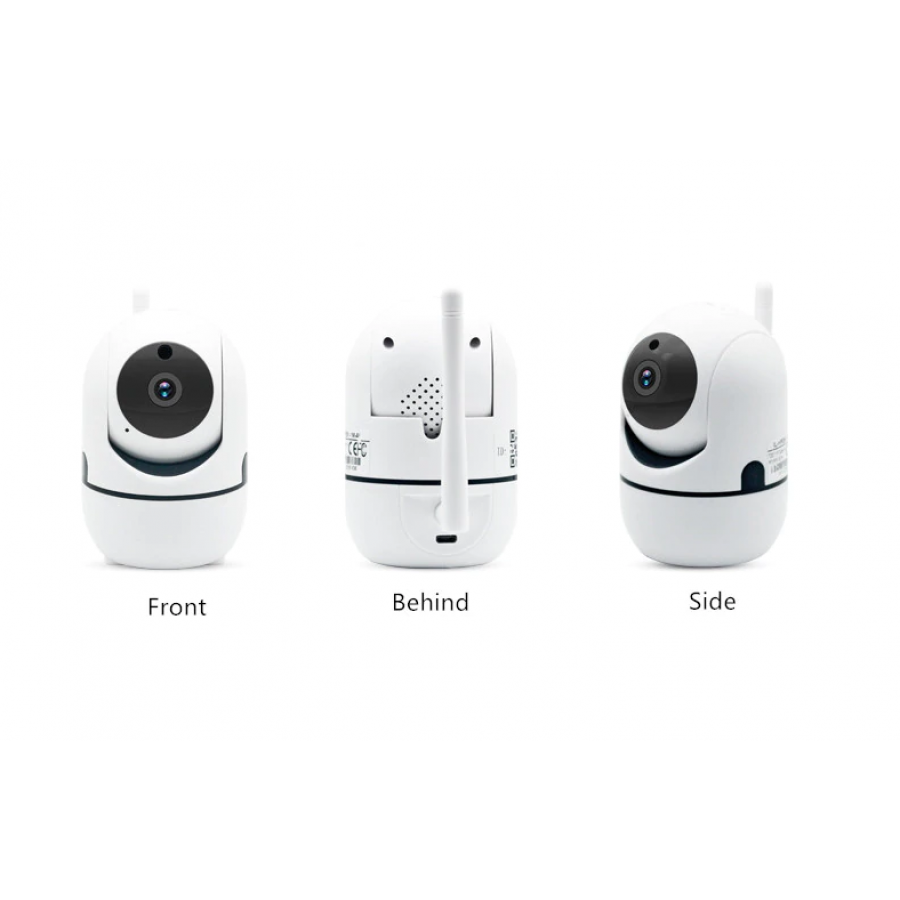 Camera Klausstech De Supraveghere Wireless, Conectivitate Wi-fi, Rezolutie 1280 X 720p, Unghi De Vizualizare 90°, Compatibila Android & Ios, Design Modern, Alb