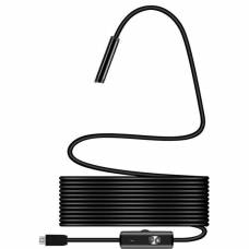 Camera Endoscop Klausstech, 10m Lungime, 7mm, Plug&play, Rezolutie Inalta, Functie De Inregistrare Si Fotografiere, Usb 2.0/1.1