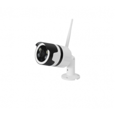 Camera Wifi Exterior Pentru Supraveghere Klausstech, Rezistenta La Apa, 10 W, Card Tf, Rezolutie 720p/1080p, Dc 12v 1a, Instalare Usoara, Alb