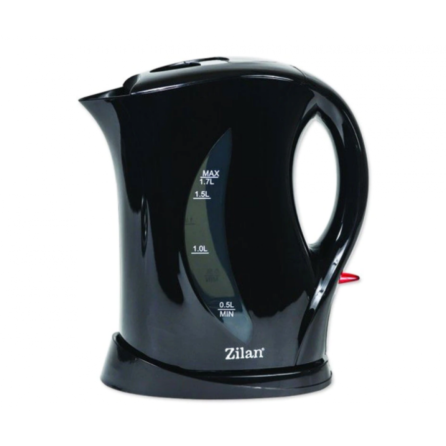 Cana Electrica, Capacitate 1.7l, Putere: 2200w, Plastic, Oprire Automata, Indicator Nivel Apa, Indicator Luminos, Negru