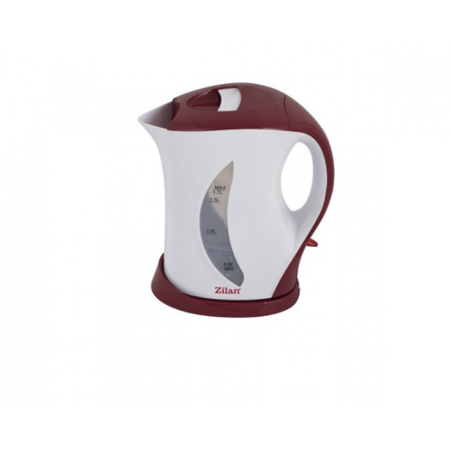 Cana Electrica, Capacitate 1.7l, Putere 2200w, Plastic, Oprire Automata, Indicator Nivel Apa, Indicator Luminos, Rosu/alb