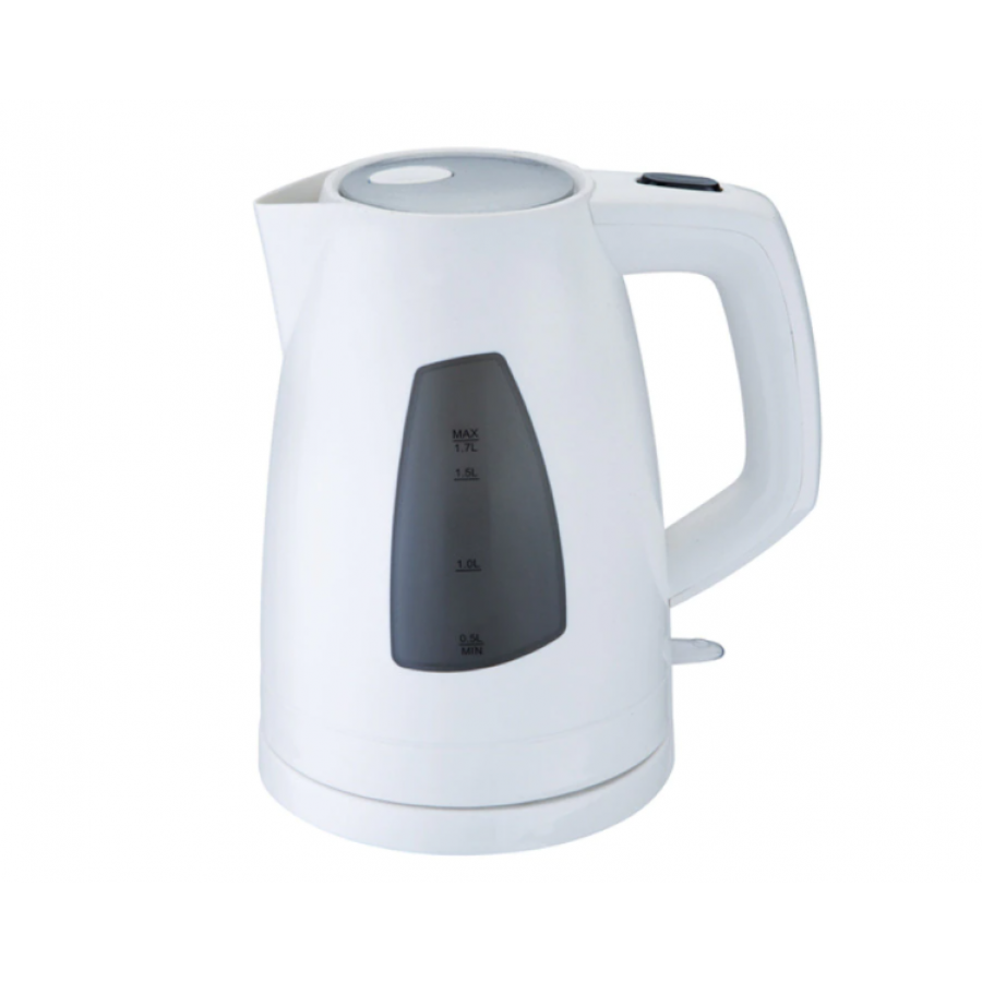 Cana Fierbator, 2200 W, Capacitate 1.7l, Oprire Automata, Intrerupator On/off Cu Led, Gradatie Nivel Apa, Filtru, Usor De Manevrat Si Curatat, Alb