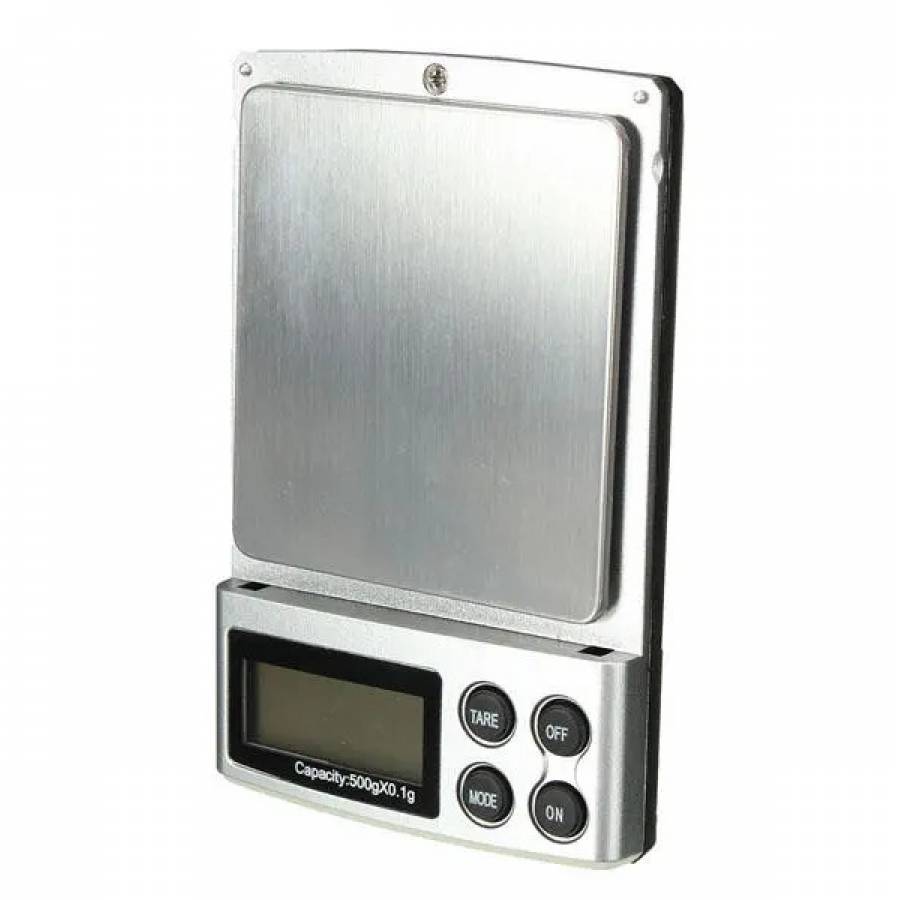 Cantar De Bijuterii Cu Husa Klausstech, 500g X 0.1, Auto Calibrare, Precizie Ridicata, Lcd, Negru