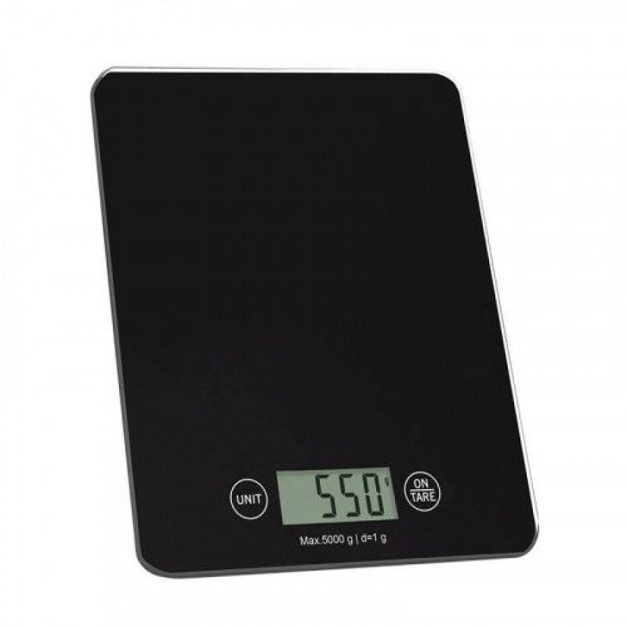 Cantar De Bucatarie Klausstech, Electronic, Super-slim, Touch Buton, Functie  De Tara, Ergonomic, Modern, Negru