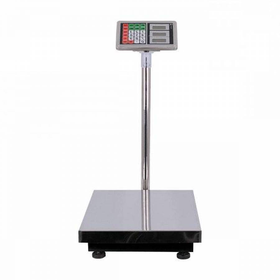 Cantar Electronic Cu Platforma Klausstech, Capacitate 250 Kg, Afisaj Lcd, Acumulator Si Platan Incluse, Design Ergonomic