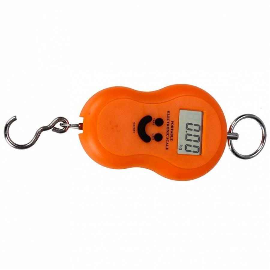 Cantar Electronic Portabil Klausstech, 50kg, Ecran Lcd, Portabil, Sisteme De Atentionare Pentru Greutate Depasita Sau Baterie Descarcata, Galben