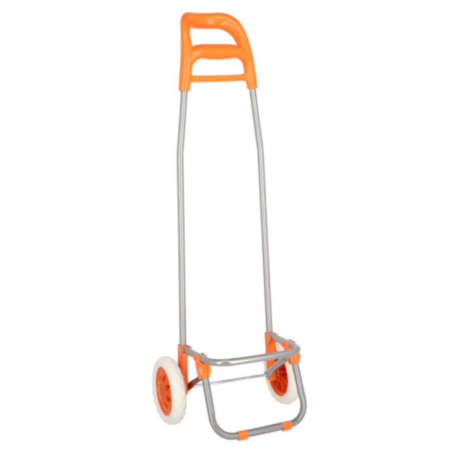 Carucior De Piata Cu 2 Roti, Klausstech, Capacitate 40l, Material Impermeabil, Cadru Din Metal, Maner Din Plastic, Multicolor