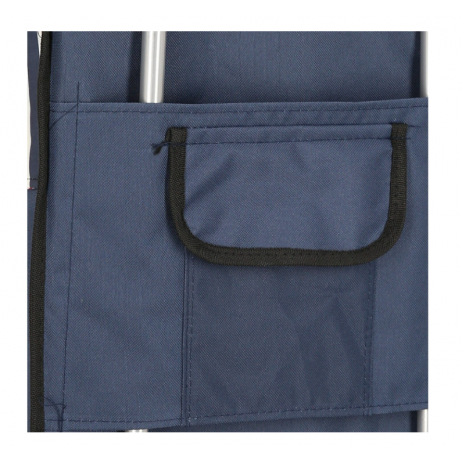 Carucior De Piata Cu 2 Roti, Klausstech, Capacitate 45l, Material Impermeabil, Cadru Din Metal, Maner Din Plastic, Multicolor