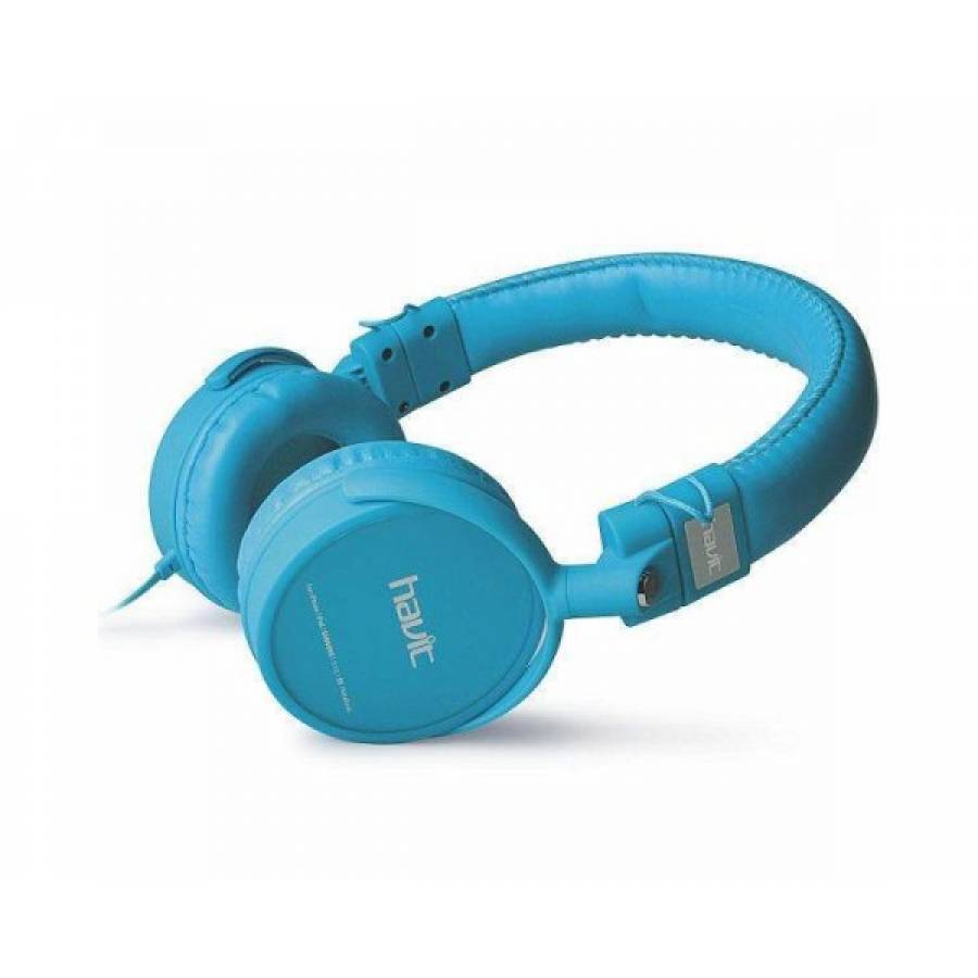 Casti Audio Cu Fir , Havit , Culoare Albastru