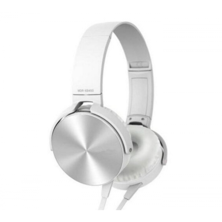 Casti Audio Cu Fir Klausstech, Design Ergonomic, Compatibilitate Universala, Mp3 Player, Fm, Microfon, Sunet Clar Si Puternic, Extra Bass, Greutate Redusa, Control Volum, Usor De Folosit, Alb