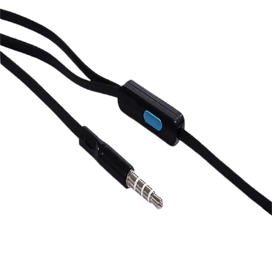 Casti Audio Cu Fir Klausstech, In-ear, 3.5mm, Jack, Microfon, Bass, 20-20000 Hz, 104 Db, Usor De Folosit, Albastru/negru