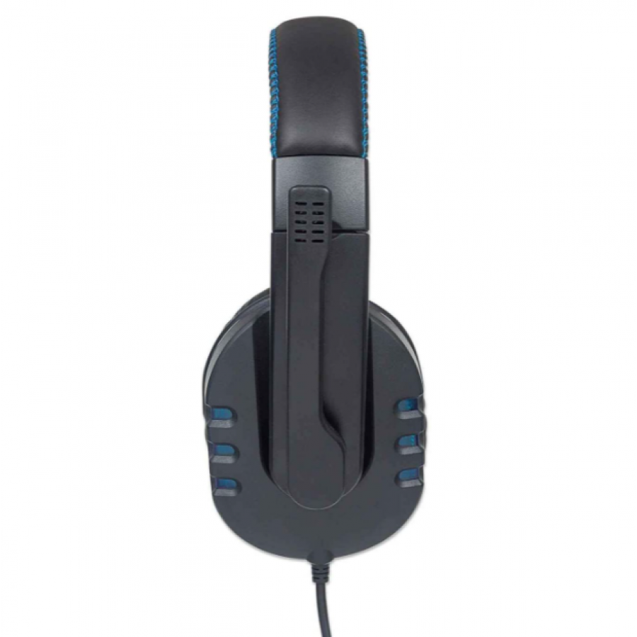 Casti Audio De Gaming Klausstech, Microfon, Led-uri, Control Volum, Buton Mute, Conectare Prin Usb, Plug&play, Design Ergonomic, Usor De Utilizat, Negru