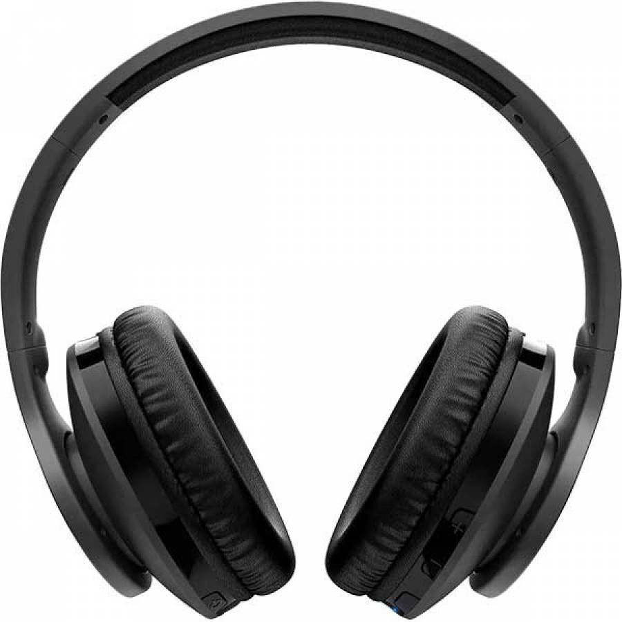 Casti Audio Philips Wireless Pentru Televizor, Difuzoare De 30 Mm, Intrare Audio (3,5 Mm) Pe Transmitator, Adaptor Inclus, Acoperire Transmitator 100m, Negru