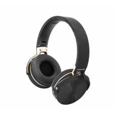 Casti Audio Wireless Klausstech Cu Super Bass, Radio Fm Mp3, Microfon Cu Reducere Zgomot Ambiental, 32 Ohmi, Sensibilitate 114 Db, 20 - 2000 Hz, Negru