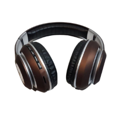 Casti Audio Wireless Klausstech, Design Ergonomic, Compatibilitate Universala, Bluetooth, Microfon, Radio Fm, Mp3, Sunet Clar Si Puternic, Slot Card, Greutate Redusa, Maro