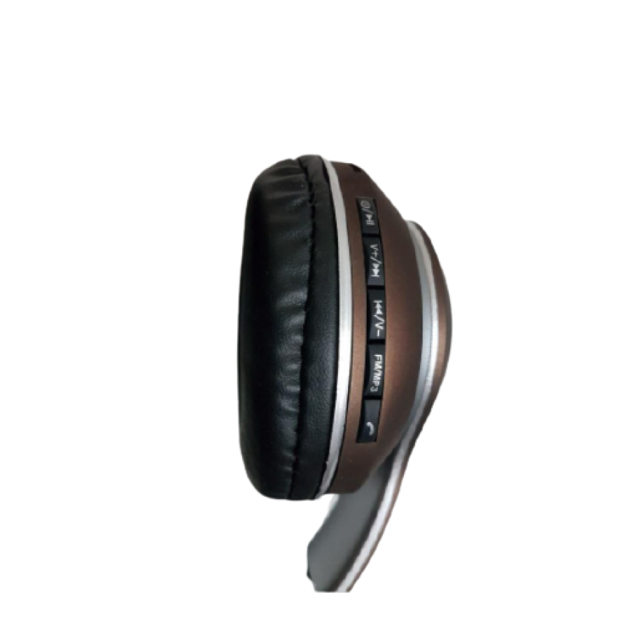 Casti Audio Wireless Klausstech, Design Ergonomic, Compatibilitate Universala, Bluetooth, Microfon, Radio Fm, Mp3, Sunet Clar Si Puternic, Slot Card, Greutate Redusa, Maro