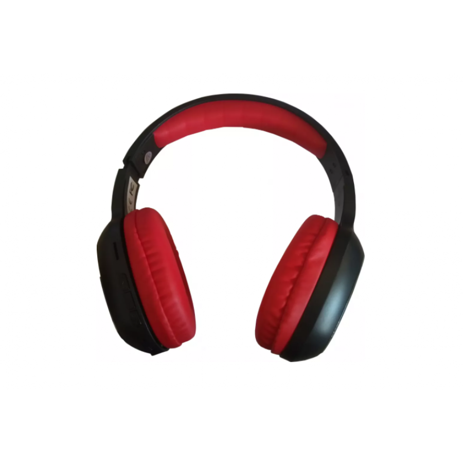 Casti Audio Wireless Klausstech, Design Ergonomic, Compatibilitate Universala, Bluetooth, Mp3 Player, Microfon Incorporat, Tf Card, Fm, Sunet Clar Si Puternic, Greutate Redusa, Usor De Folosit, Pliabile, Negru/rosu