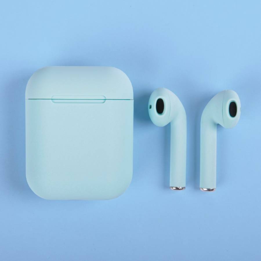 Casti Cu Bluetooth V5.0 KlaussTech, Incarcare 70 Min, Autonomie 3-4 Ore, Reducere Zgomot, Distanta 15-25 M, Rezistente Umiditate, Culoare Albastru