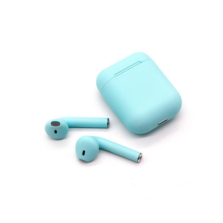 Casti Cu Bluetooth V5.0 KlaussTech, Incarcare 70 Min, Autonomie 3-4 Ore, Reducere Zgomot, Distanta 15-25 M, Rezistente Umiditate, Culoare Albastru