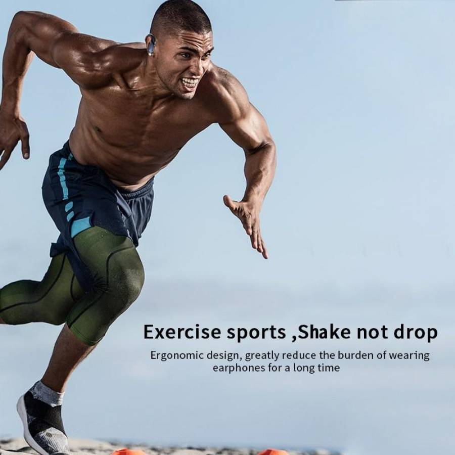 Casti Cu Carcasa Incarcare Klausstech, Wireless Bluetooth 5.0,incarcare 2h, Autonomie 4h, Hd Voice, Microfon, Control Volum, Alb